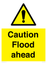 caution-flood-ahead--warning-sign-with-general-warning~